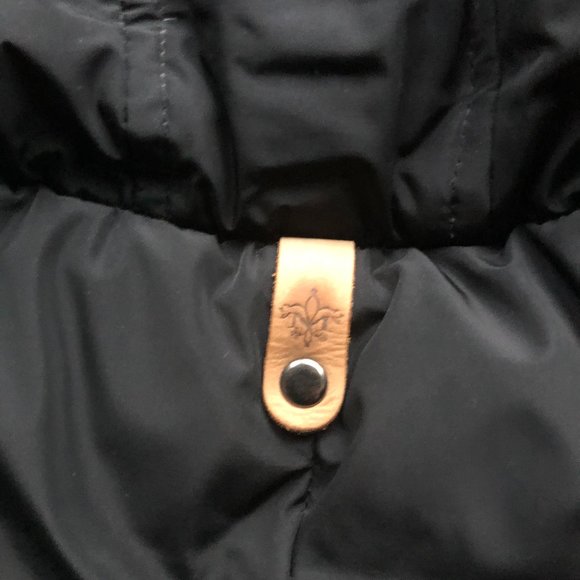 SOLD on Macari Mackage Kay Coat w/ Signature Natural Fur Collar - Picture 9 of 16